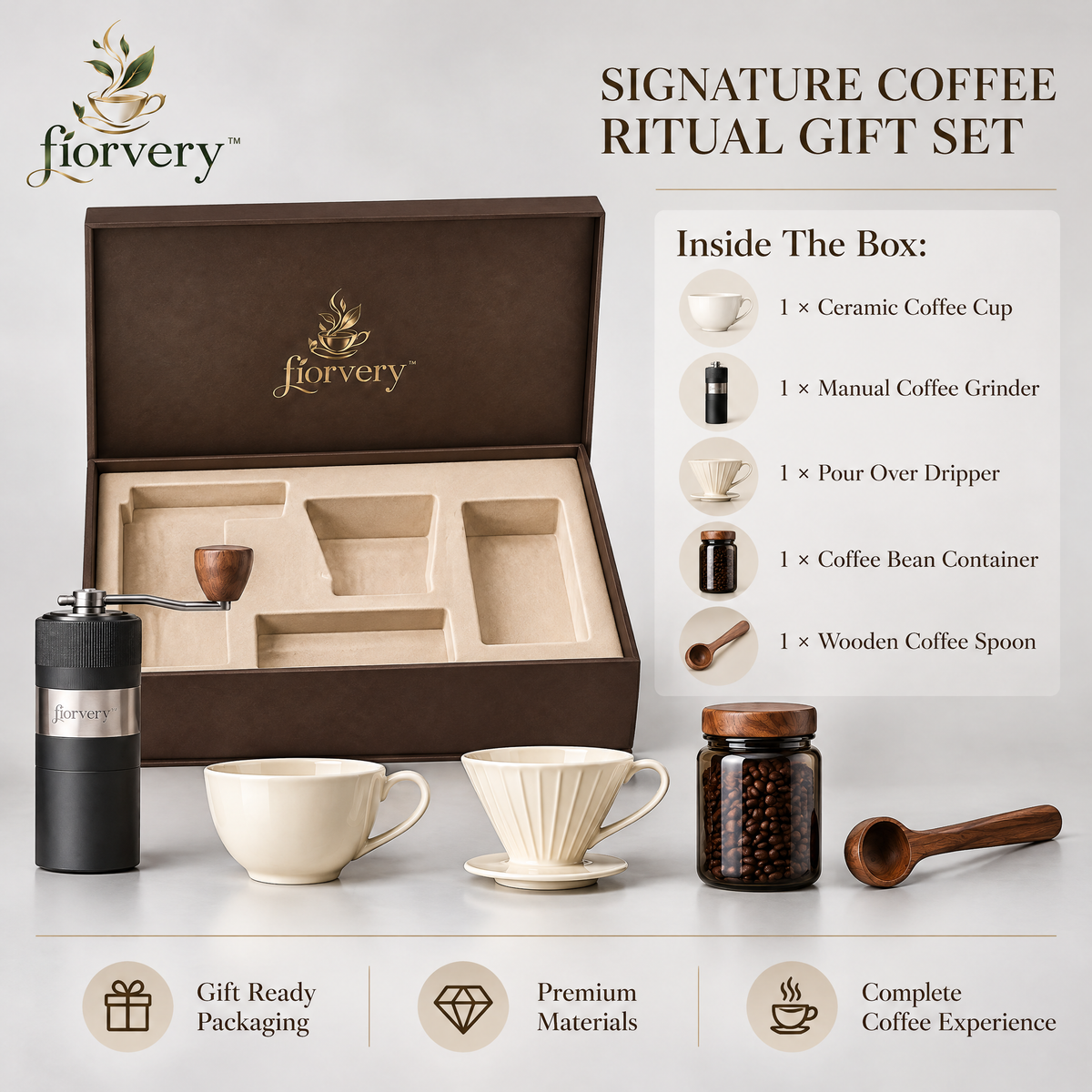 fiorvery™ Signature Coffee Ritual Gift Set