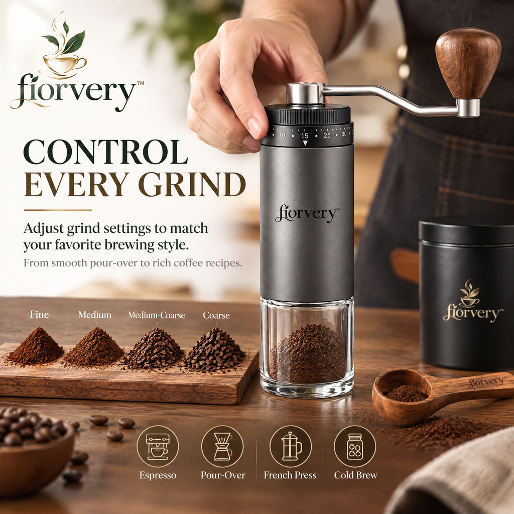 fiorvery™ Classic Manual Coffee Grinder