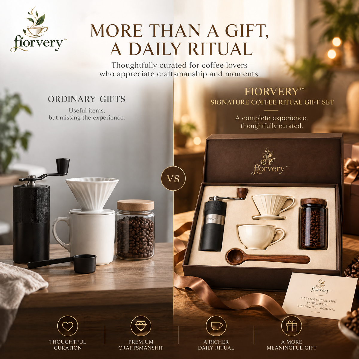 fiorvery™ Signature Coffee Ritual Gift Set