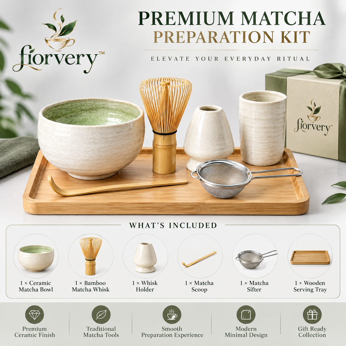 fiorvery™ Premium Matcha Preparation Kit