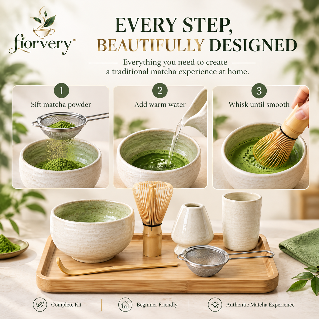 fiorvery™ Premium Matcha Preparation Kit