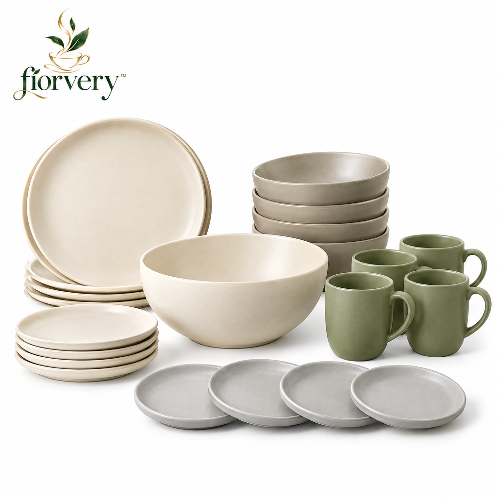 fiorvery™ Modern Ceramic Tableware Collection