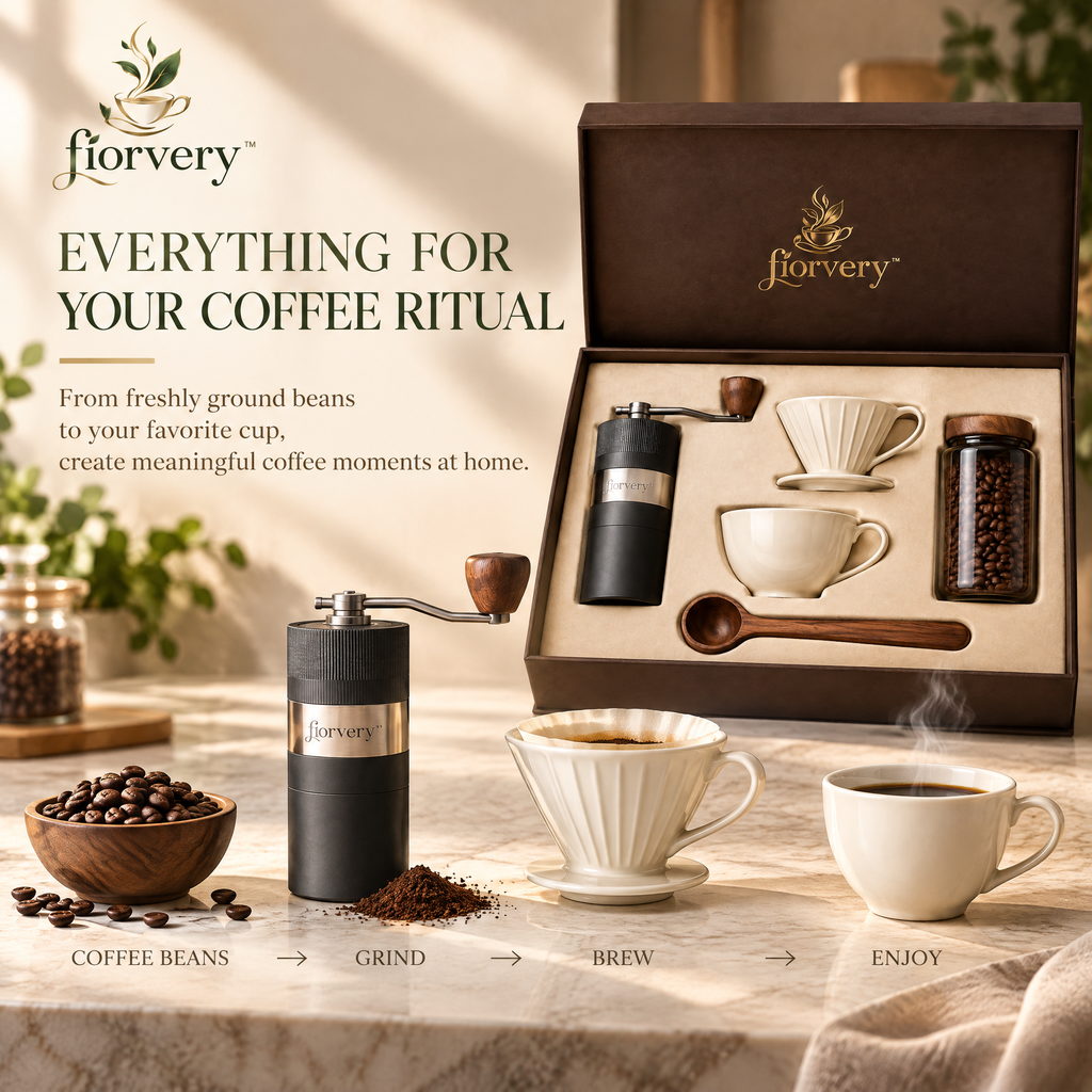 fiorvery™ Signature Coffee Ritual Gift Set