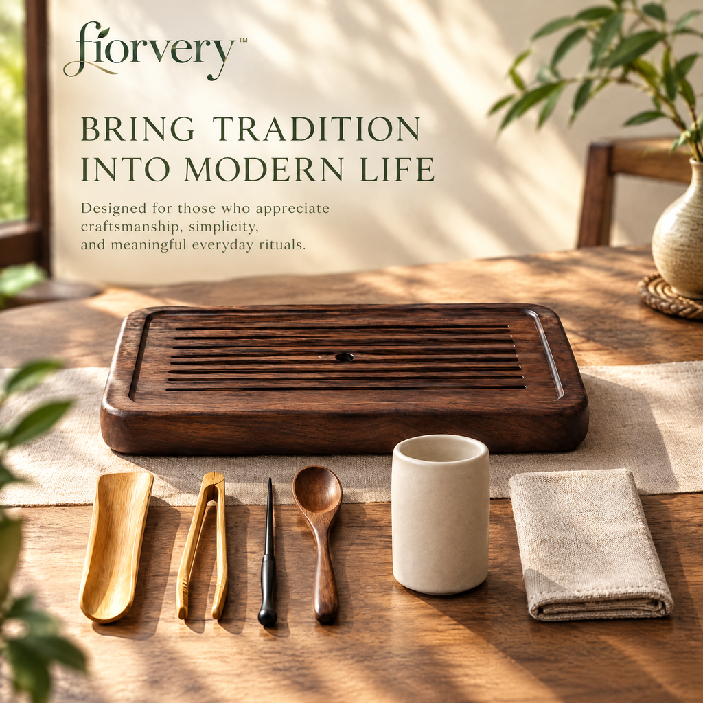fiorvery™ Traditional Tea Ceremony Accessories Set